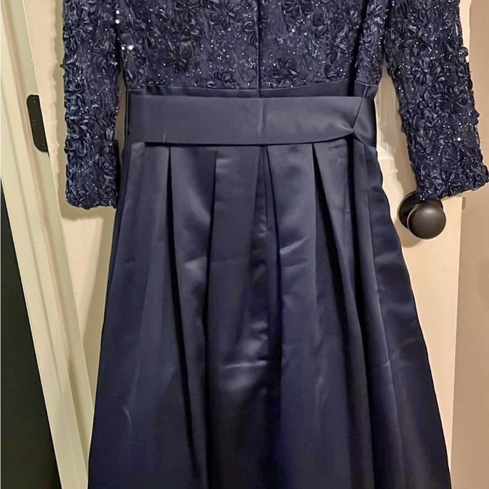 Elegant Navy Women’s Dress